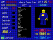 LEGO Character Creation Sheet